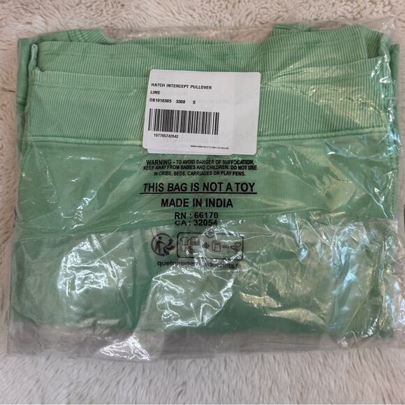 New FP MOVEMENT x Hatch Intercept SALTED LIME Pullover S SPRING! - Picture 8 of 8